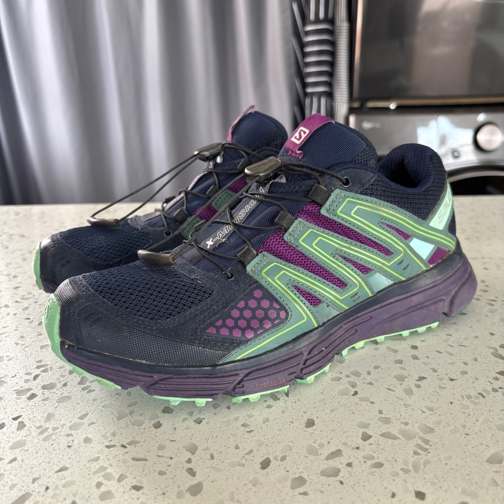 Salomon Women’s X-Mission 3 Trail Running Shoes Size 9